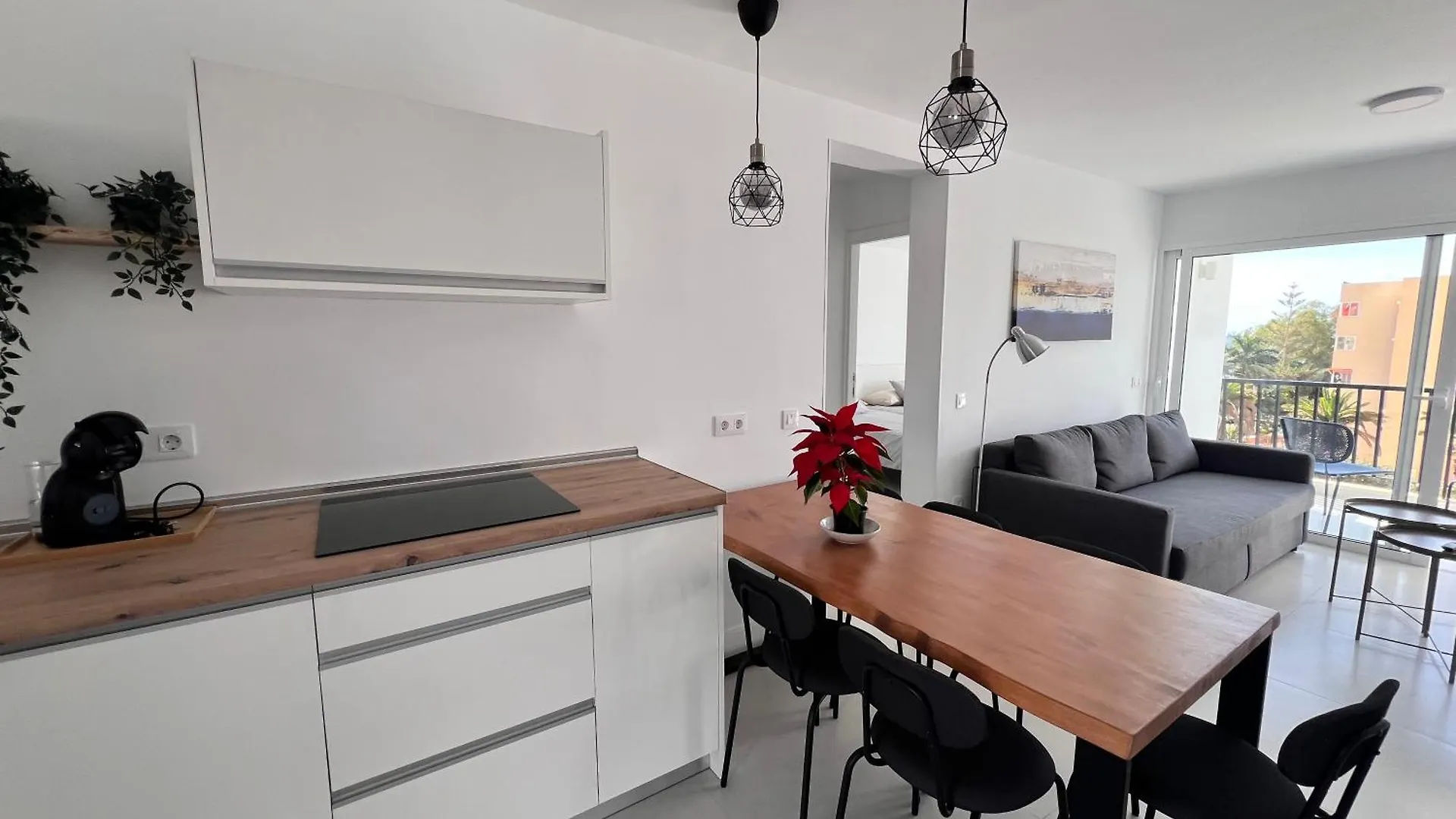 Seaview Modern Apartment In Downtown 로스크리스티아노스 스페인